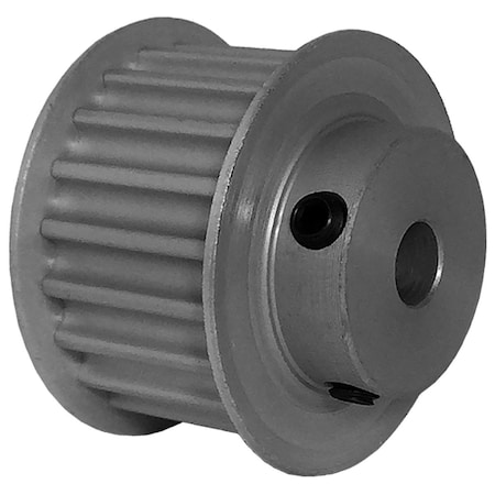 B&B Manufacturing 20-5P15-6FA3, Timing Pulley, Aluminum, Clear Anodized 20-5P15-6FA3